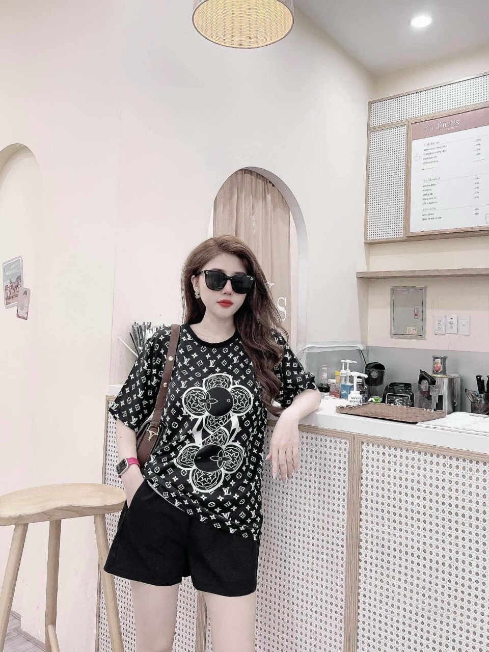 SET BỘ THỂ THAO ĐÙI HỌA TIẾT LV HOA -BTN292